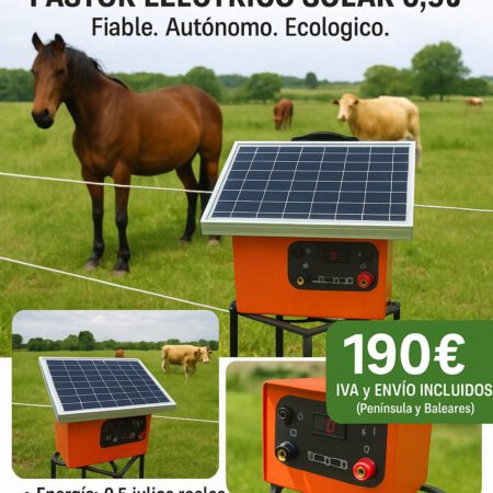 Pastor eléctrico solar